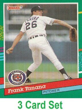 Frank Tanana Baseball Card Collection